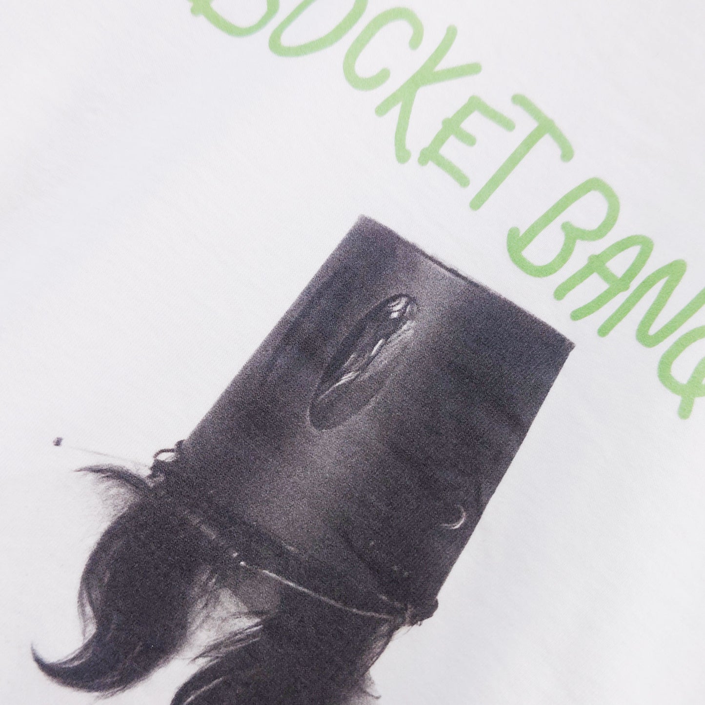 【Bucket Banquets】Green Text Tee