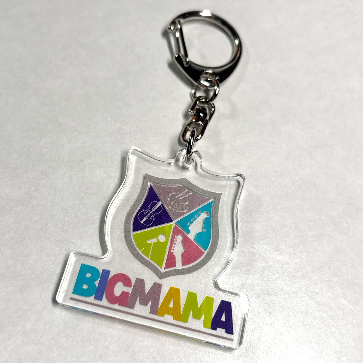 ロゴ アクリル  キーホルダー